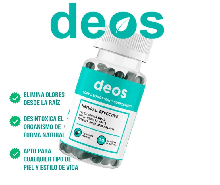 DEOS - DESODORANTE INTERNO 30 CAPSULAS