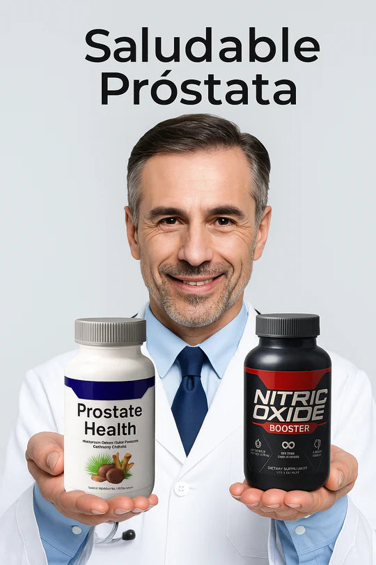 NITRO + PRÓSTATA – SOPORTE AVANZADO PARA LA PRÓSTATA Y POTENCIA MASCULINA CON ZINC + L-ARGININA