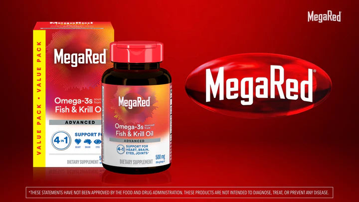 MEGARED - OMEGA 3 BIOACTIVO CON TRIPLE ACCIÓN VITAL