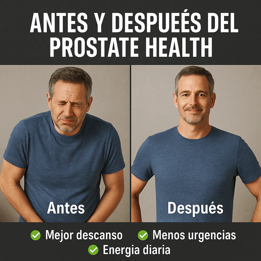 NITRO + PRÓSTATA – SOPORTE AVANZADO PARA LA PRÓSTATA Y POTENCIA MASCULINA CON ZINC + L-ARGININA